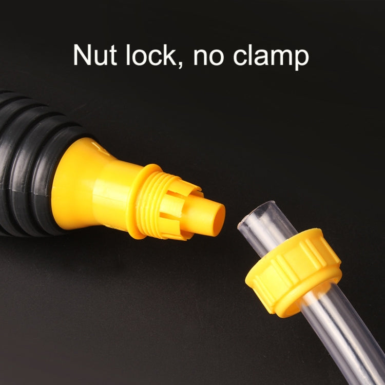 Pompa manuale autoadescante per olio con tubo PVC trasparente