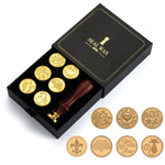 Set francobolli Fire Paint con scatola regalo