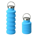 Bollitore pieghevole in silicone 500 ml per viaggio