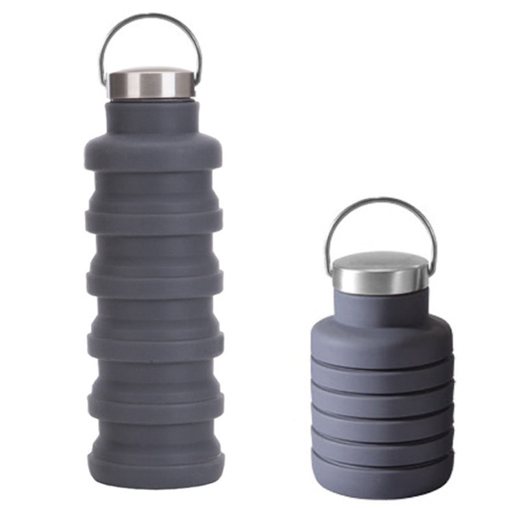 Bollitore pieghevole in silicone 500 ml per viaggio