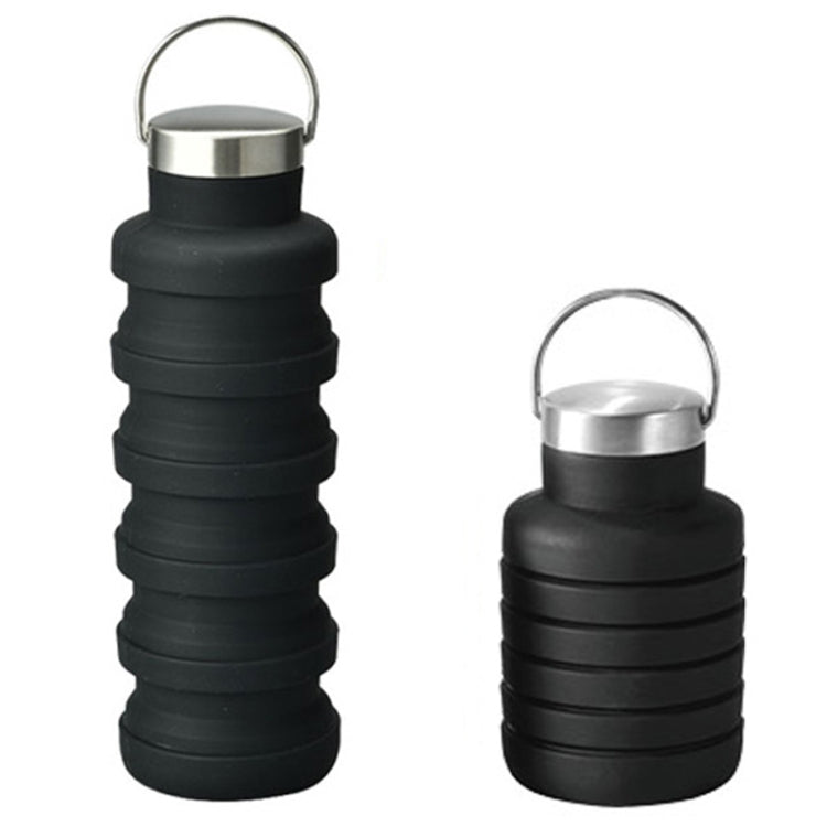 Bollitore pieghevole in silicone 500 ml per viaggio