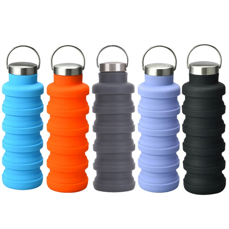 Bollitore pieghevole in silicone 500 ml per viaggio