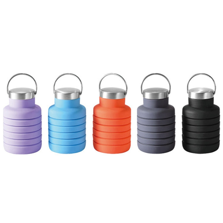 Bollitore pieghevole in silicone 500 ml per viaggio