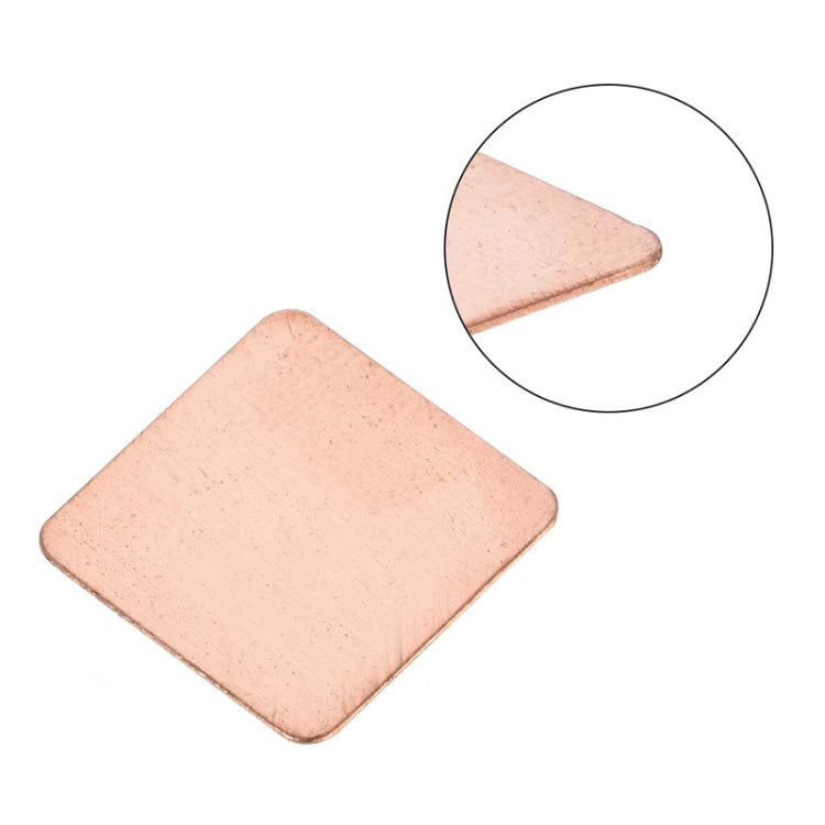 Dissipatori di calore in rame 15x15 mm per elettronica