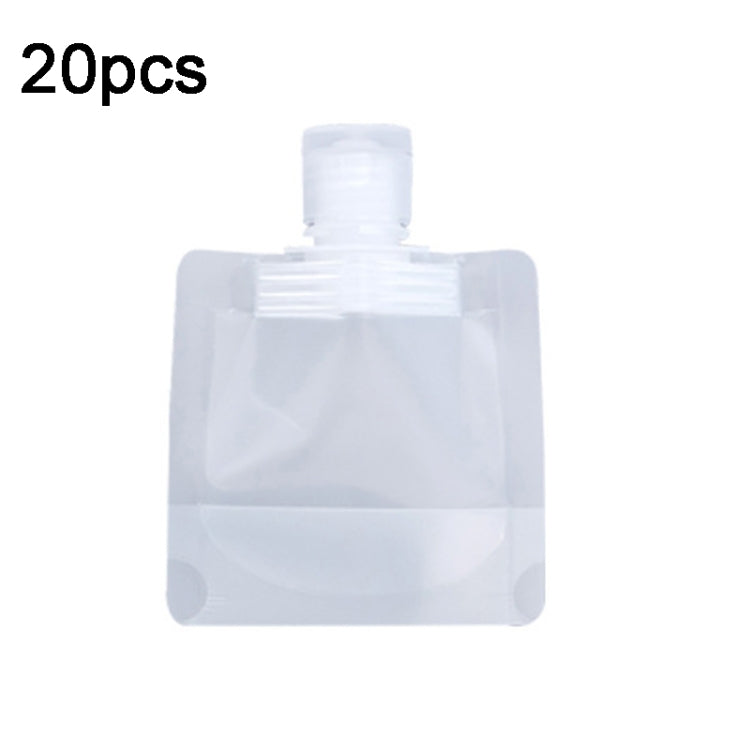 Sacchetti comprimibili da viaggio 30ml 50ml 100ml 20 pezzi