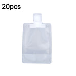 Sacchetti comprimibili da viaggio 30ml 50ml 100ml 20 pezzi