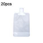 Sacchetti comprimibili da viaggio 30ml 50ml 100ml 20 pezzi