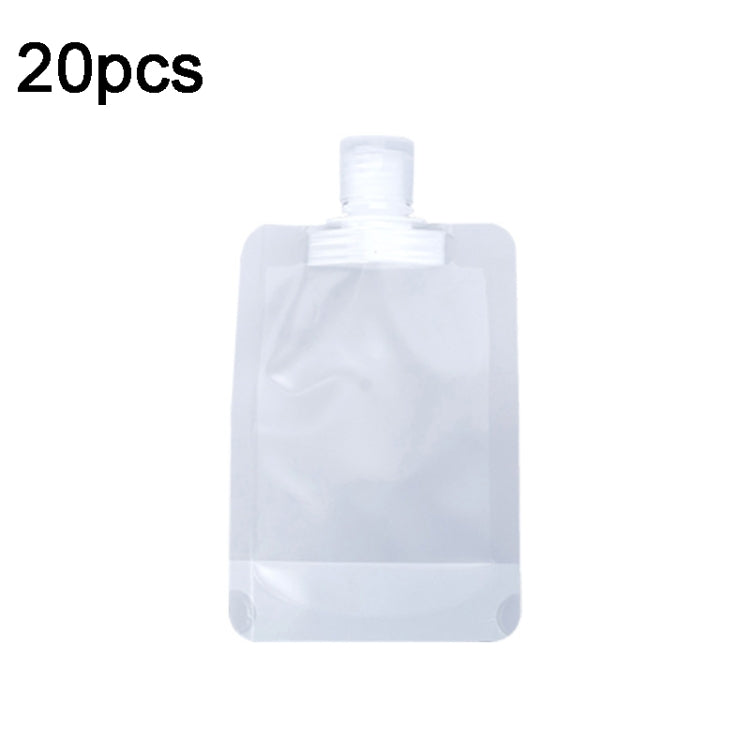 Sacchetti comprimibili da viaggio 30ml 50ml 100ml 20 pezzi