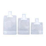 Sacchetti comprimibili da viaggio 30ml 50ml 100ml 20 pezzi