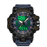 SANDA Green Light Orologio Sveglia Sportivo Impermeabile
