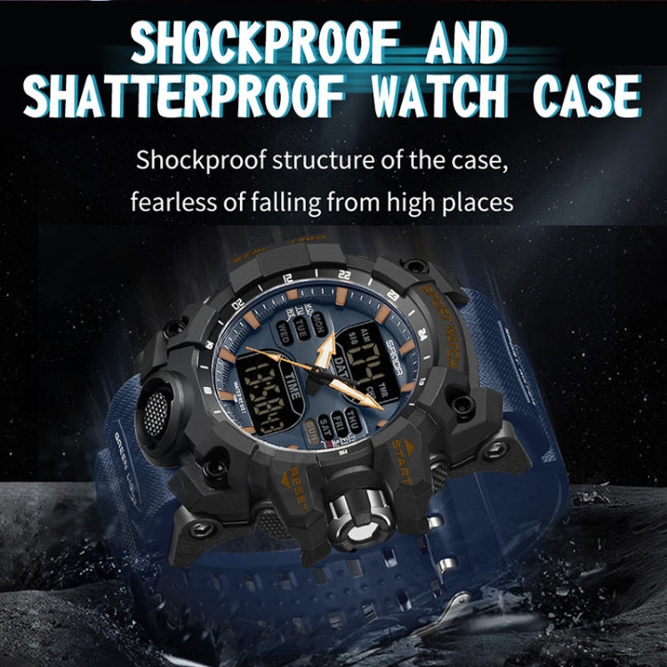 SANDA Green Light Orologio Sveglia Sportivo Impermeabile