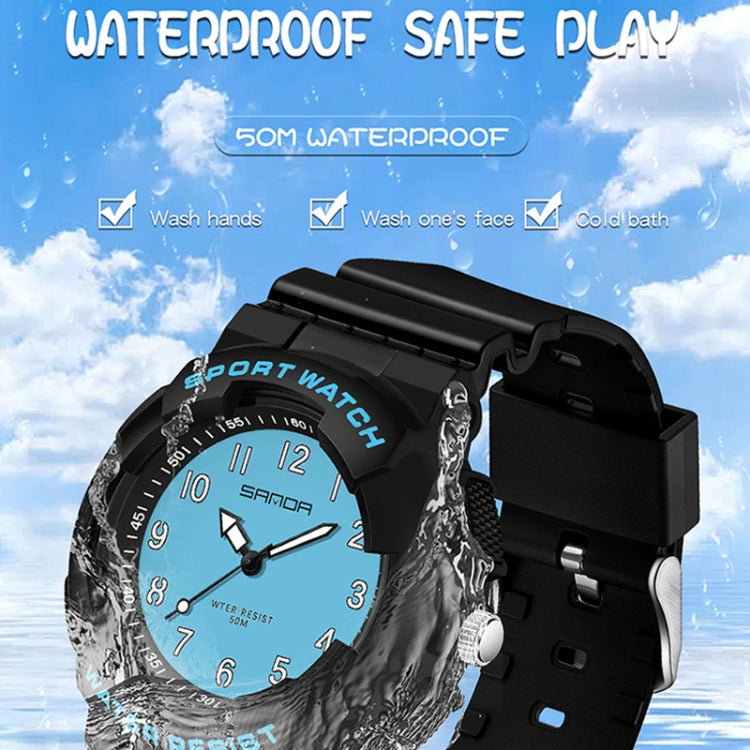 Orologio digitale impermeabile SANDA con cinturino TPU