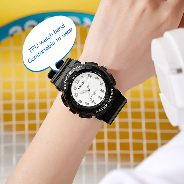Orologio digitale impermeabile SANDA con cinturino TPU