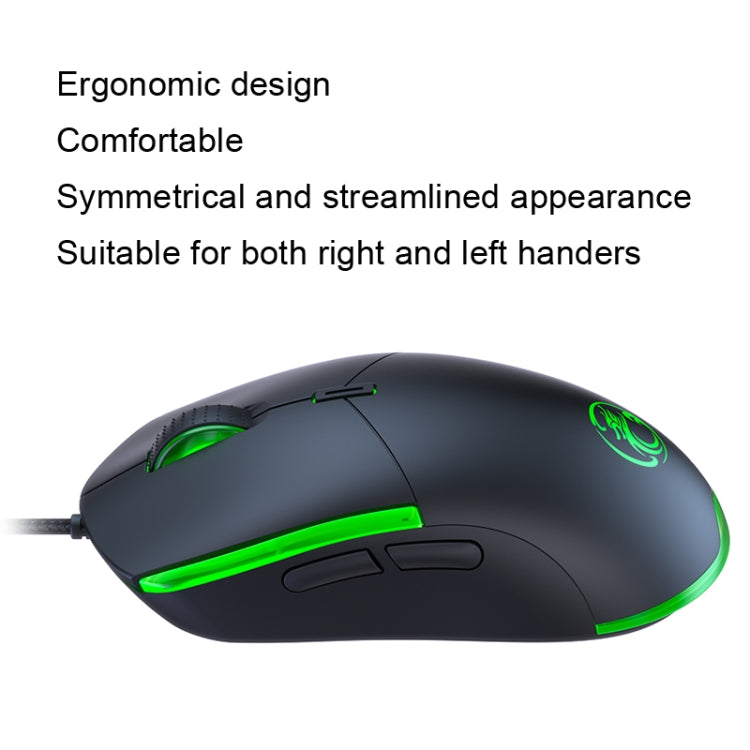 IMICE T30 Mouse Gaming 6D USB con LED colorati