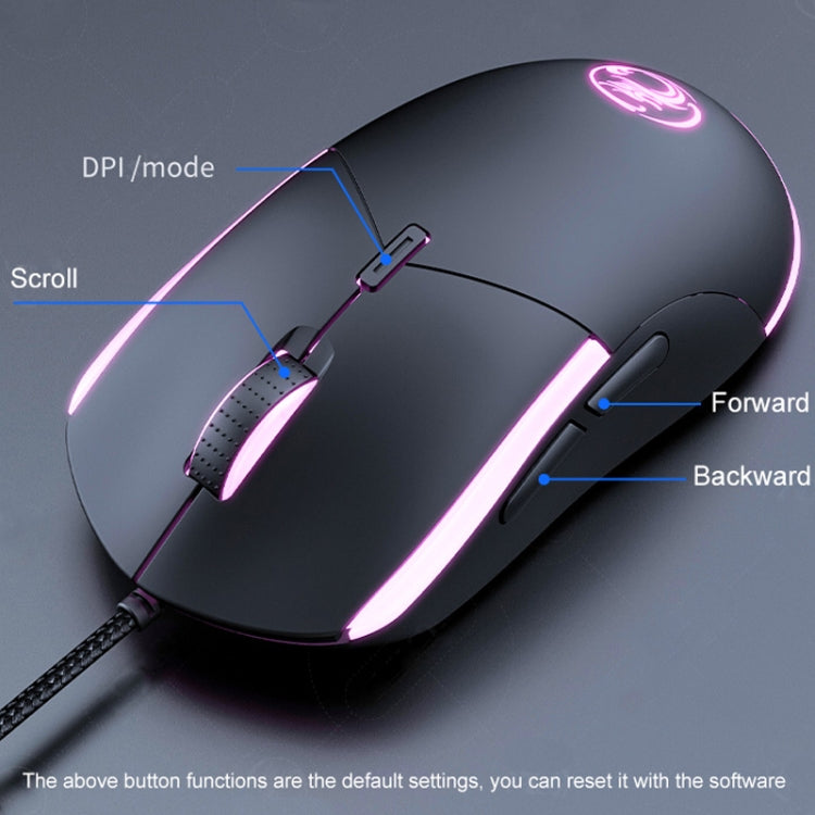 IMICE T30 Mouse Gaming 6D USB con LED colorati