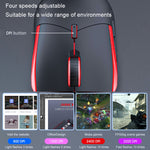 IMICE T30 Mouse Gaming 6D USB con LED colorati