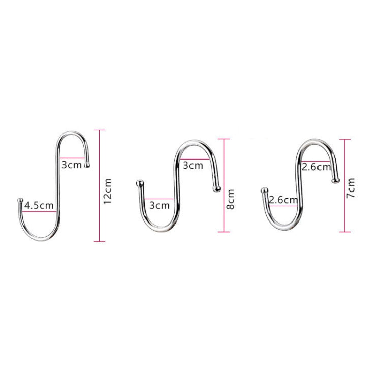 Gancio multifunzionale in acciaio inox a S