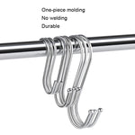 Gancio multifunzionale in acciaio inox a S