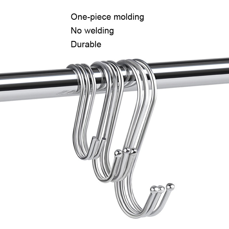 Gancio multifunzionale in acciaio inox a S