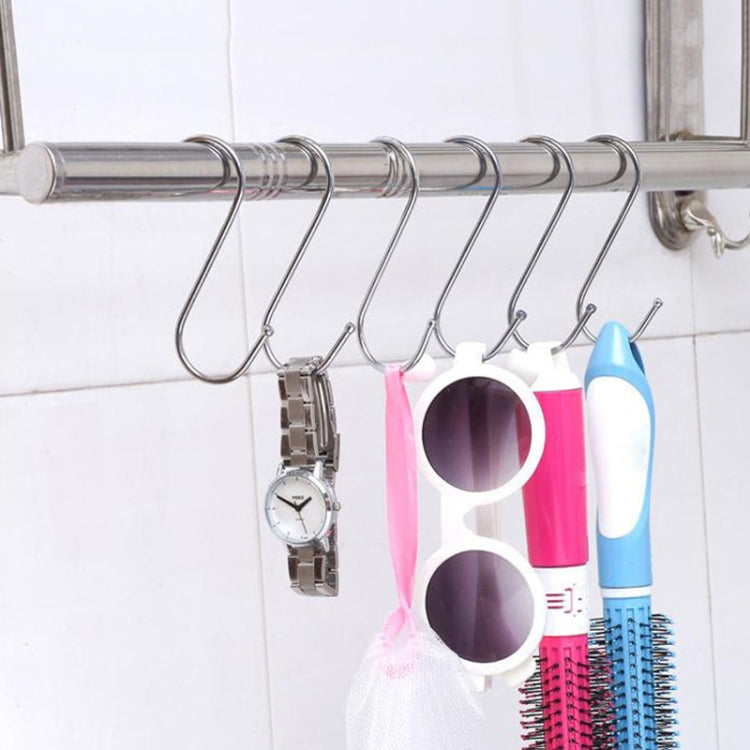 Gancio multifunzionale in acciaio inox a S
