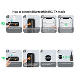 Trasmettitore e ricevitore Bluetooth 5.2 per computer e auto