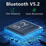 Trasmettitore e ricevitore Bluetooth 5.2 per computer e auto