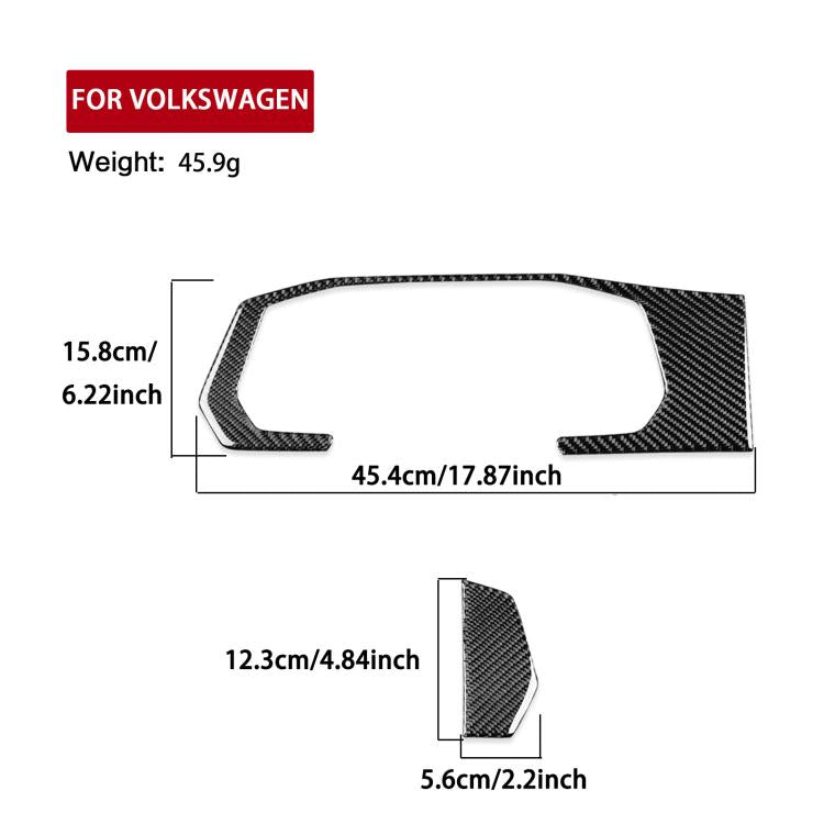 Adesivi cruscotto Volkswagen Sagitar 2019-2023 2 pezzi