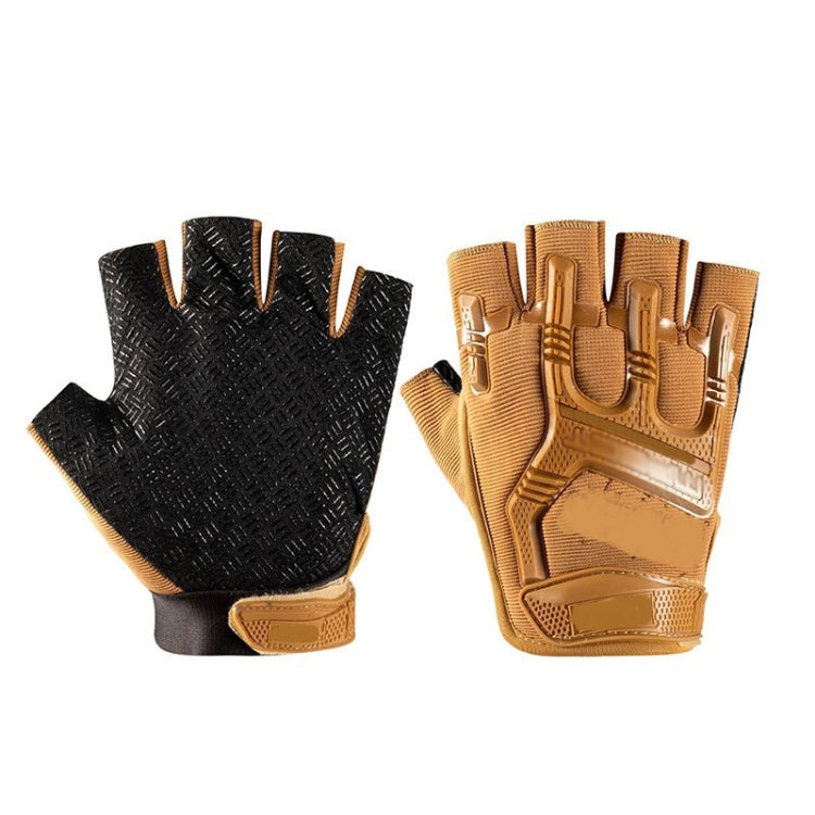 Guanti mezze dita antiscivolo in silicone per sport outdoor