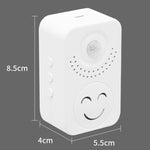 Emittente vocale con sensore e batteria ricaricabile