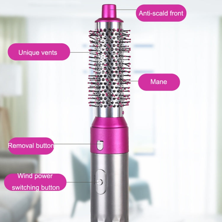 Pettine ad aria calda 5 in 1 per capelli 1000W
