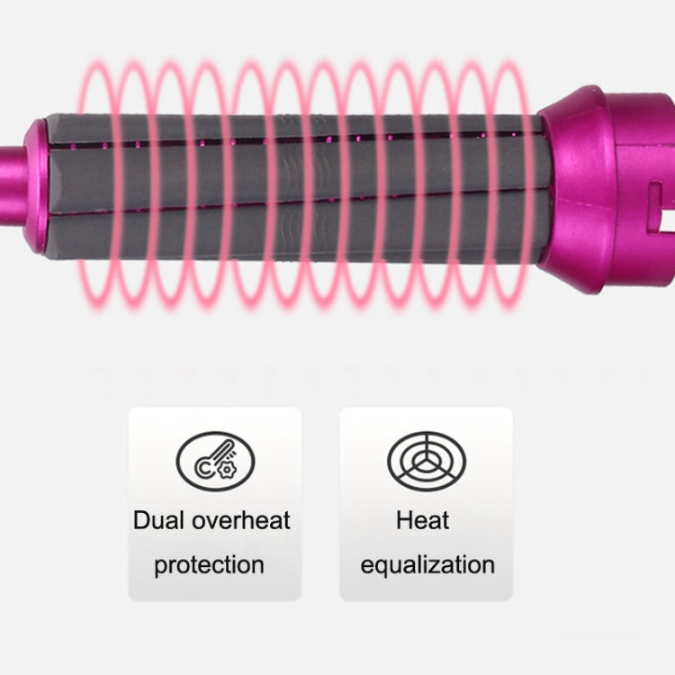 Pettine ad aria calda 5 in 1 per capelli 1000W