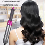 Pettine ad aria calda 5 in 1 per capelli 1000W