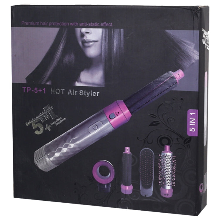 Pettine ad aria calda 5 in 1 per capelli 1000W