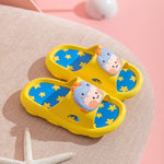 Pantofole bambini con suola morbida antiscivolo e punta rialzata