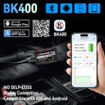 Strumento diagnostico per il monitoraggio della batteria dell'auto KONNWEI 360V, BK400