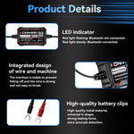 Strumento diagnostico per il monitoraggio della batteria dell'auto KONNWEI 360V, BK400