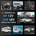 Strumento diagnostico per il monitoraggio della batteria dell'auto KONNWEI 360V, BK400