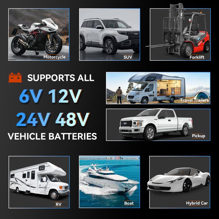 Strumento diagnostico per il monitoraggio della batteria dell'auto KONNWEI 360V, BK400