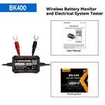 Strumento diagnostico per il monitoraggio della batteria dell'auto KONNWEI 360V, BK400