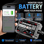 Strumento diagnostico per il monitoraggio della batteria dell'auto KONNWEI 360V, BK400