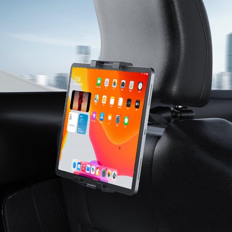 Staffa poggiatesta estensibile per tablet auto