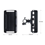 Porta cellulare fisso girevole per bici e moto 4,7-7,1"