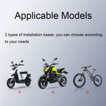 Porta cellulare fisso girevole per bici e moto 4,7-7,1"