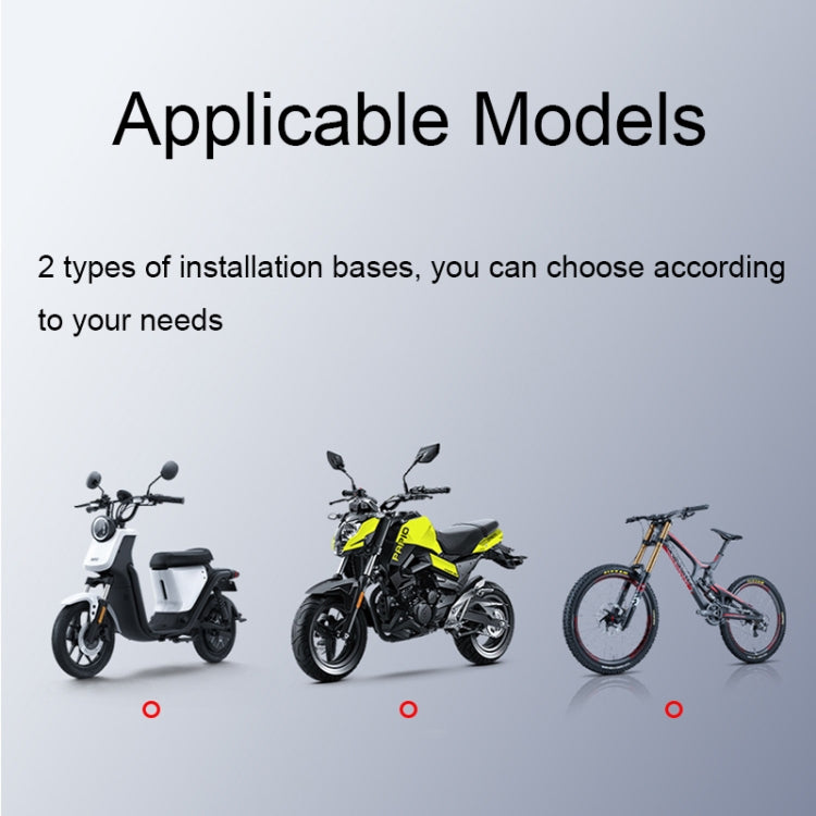 Porta cellulare fisso girevole per bici e moto 4,7-7,1"