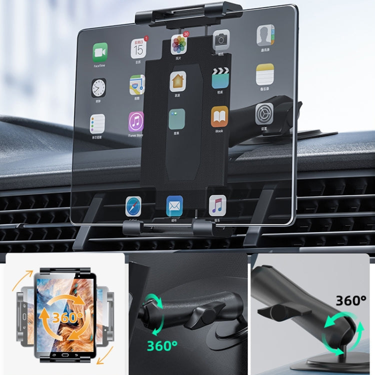 Staffa auto ventosa rotante universale per smartphone 5,5-11"