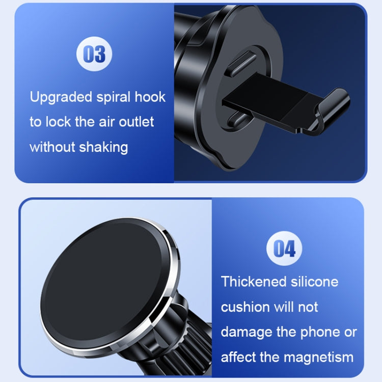 Supporto magnetico auto per cellulare con presa d'aria