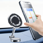 Supporto magnetico pieghevole per cellulare da cruscotto