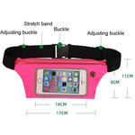 Marsupio sportivo impermeabile con schermo touch