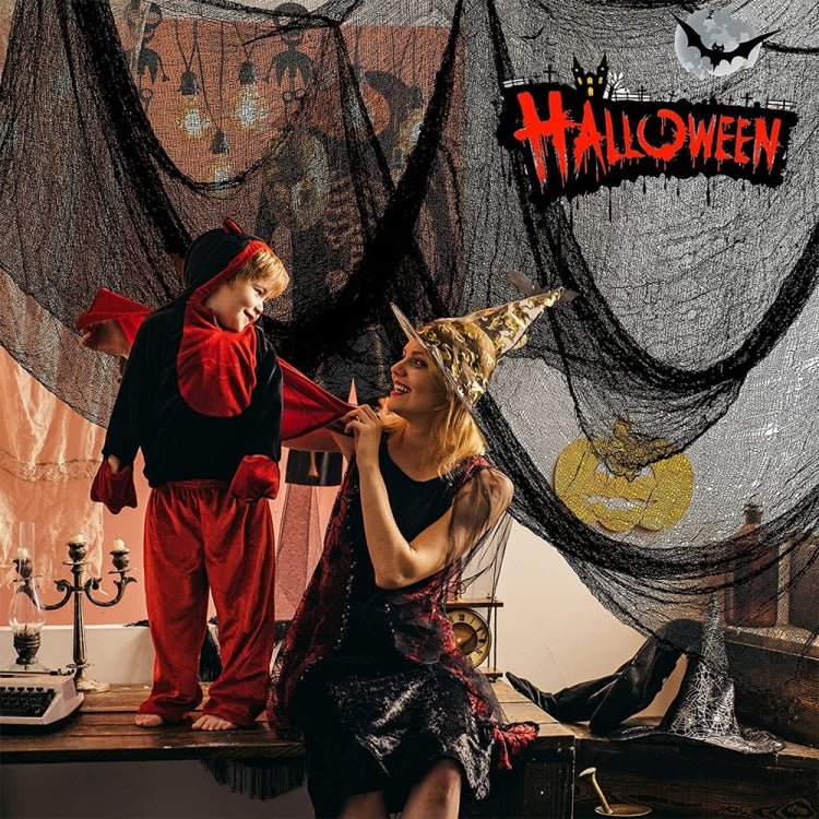 Garza decorativa Halloween 76x183 cm in cotone poliestere