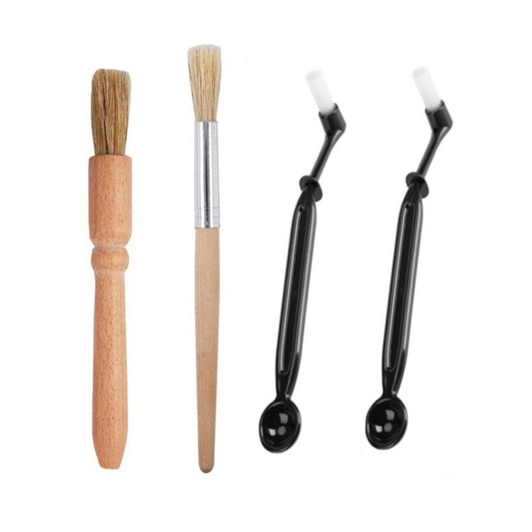 Set spazzole pulizia macchina da caffè 8 tipi
